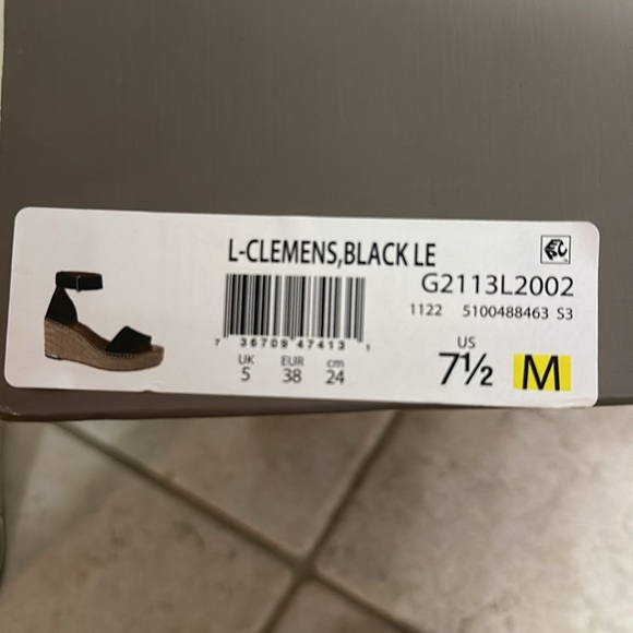 NWT Espadrille wedge sandals - Picture 4 of 4